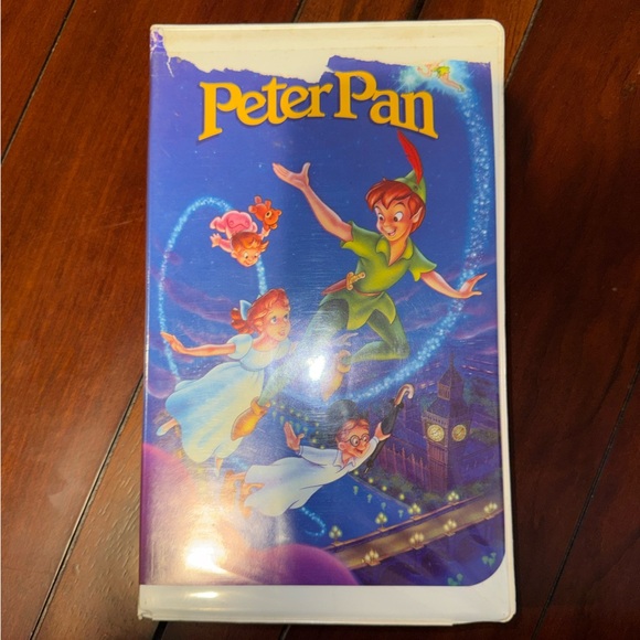 Disney Other - Disney Peter Pan VHS - Purple and Green